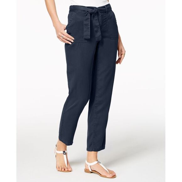 Style & Co Tie Belt Pants - Picture 1 of 1